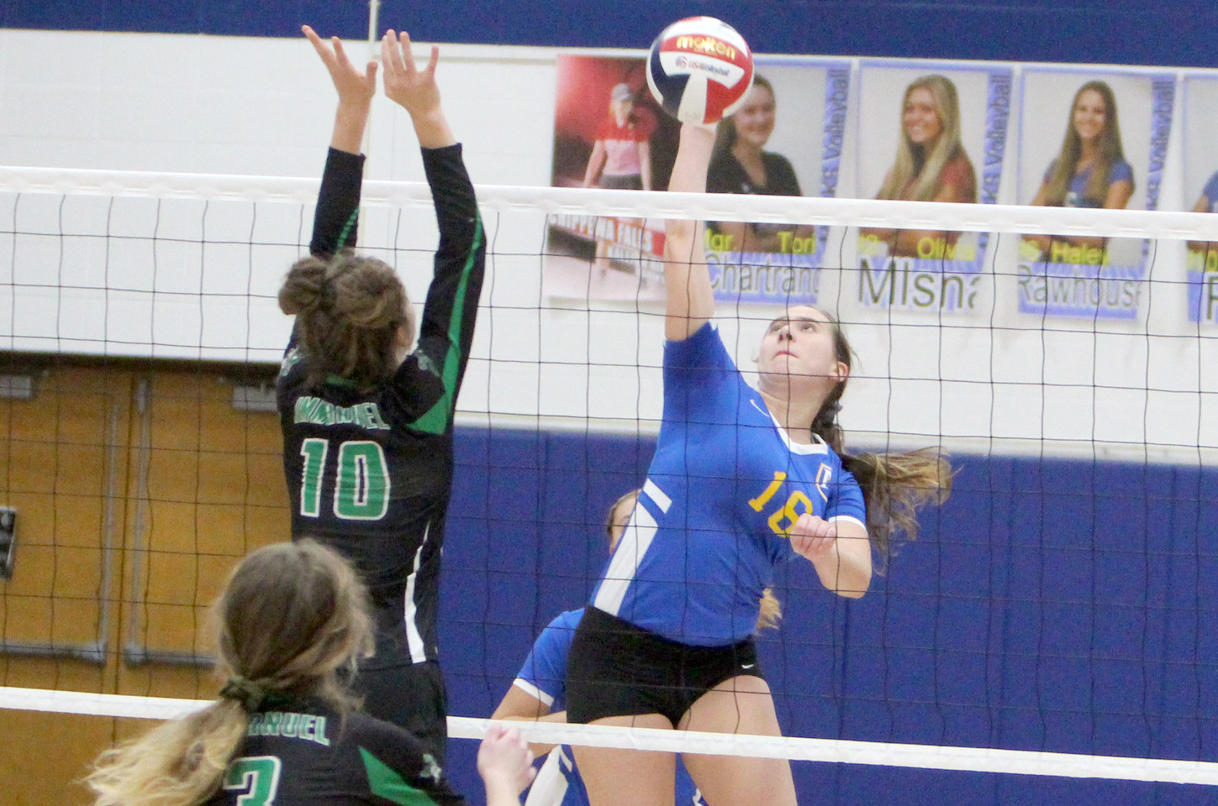 Eau Claire Immanuel Lutheran at McDonell volleyball 10-26-19